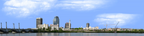Springfield Massachussettes from the West with River