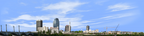 Springfield Massachussettes from the West no River