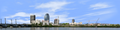 Springfield Massachussettes from the West with River