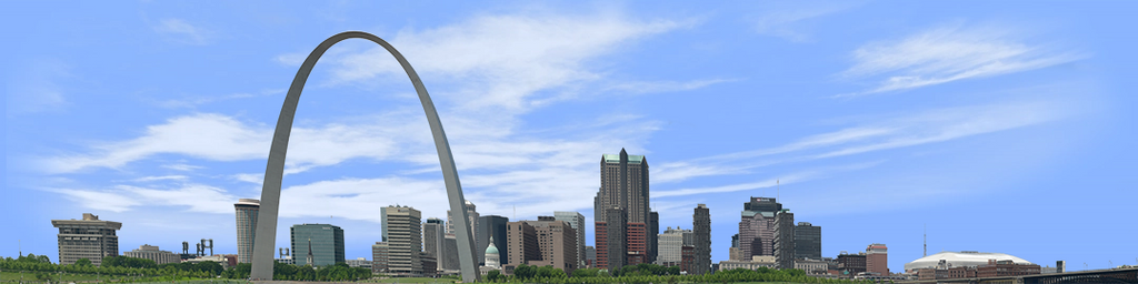 St Louis from the East no River