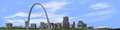 St Louis from the East no River