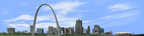 St Louis from the East no River