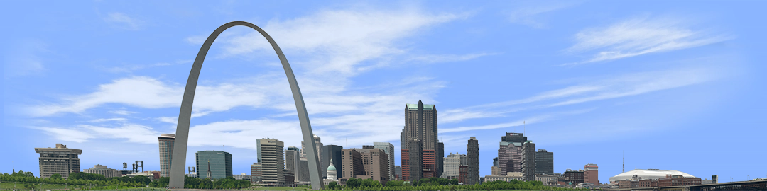St Louis from the East no River
