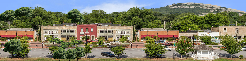 Stone City Georgia Skyline left