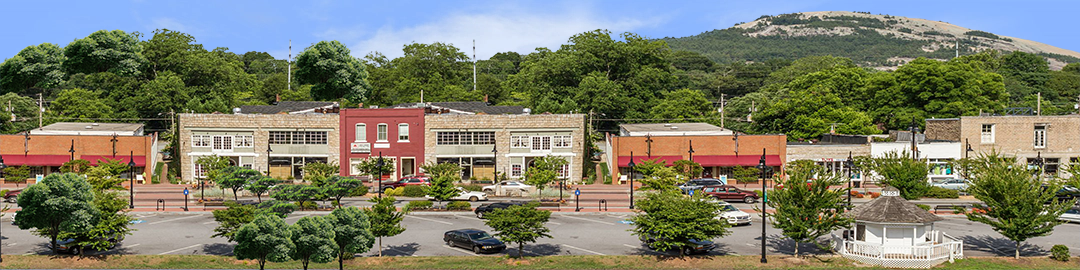 Stone City Georgia Skyline left