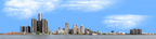 Detroit from the South right