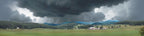 Farm with Rolling Hills Virgina right