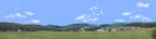 Farm with Rolling Hills Virgina right