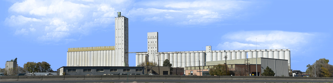 Grain Elevator Twins Denver left