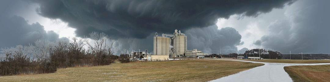 Grain Silos Kentucky left