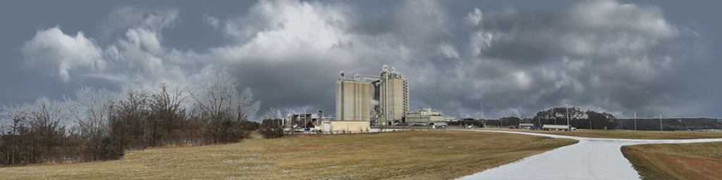 Grain Silos Kentucky left