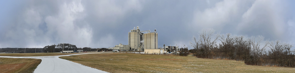 Grain Silos Kentucky right