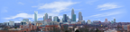 Charlotte North Carolina Skyline left