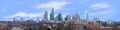 Charlotte North Carolina Skyline right