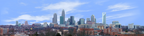 Charlotte North Carolina Skyline right