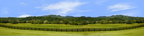 Virginia Farm Treeline and Mountains center repeatable