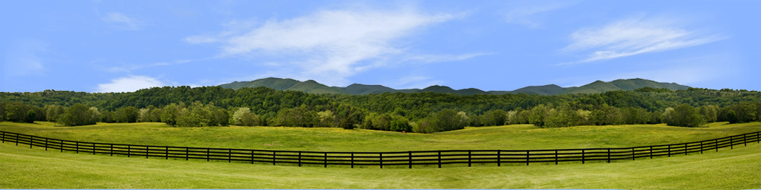 Virginia Farm Treeline and Mountains center repeatable