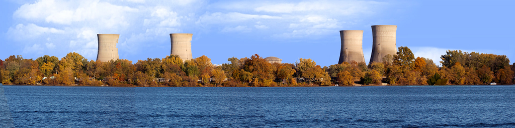 Three Mile Island from the West