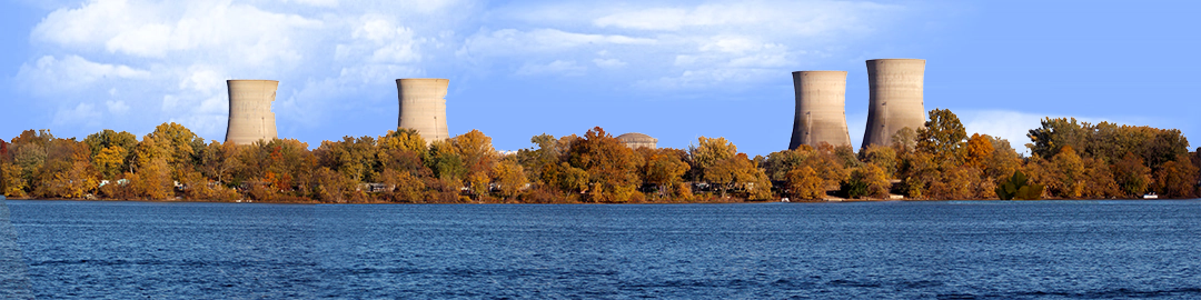 Three Mile Island from the West