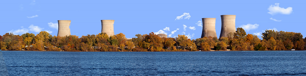 Three Mile Island from the West