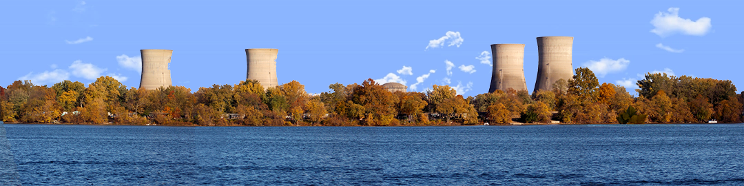 Three Mile Island from the West