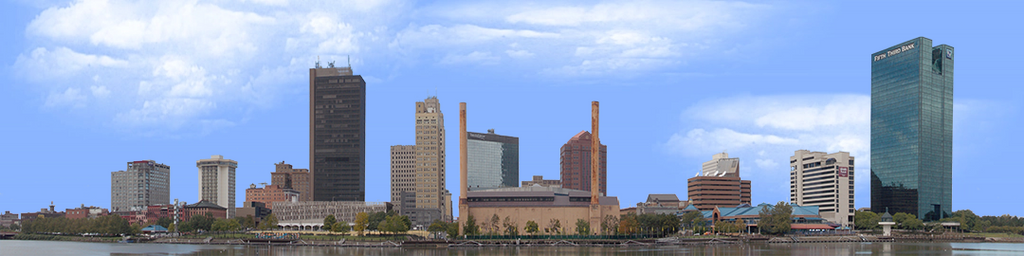 Toledo Skyline with River