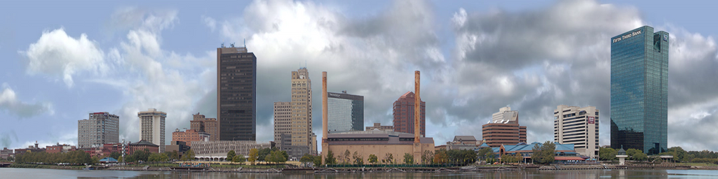 Toledo Skyline with River