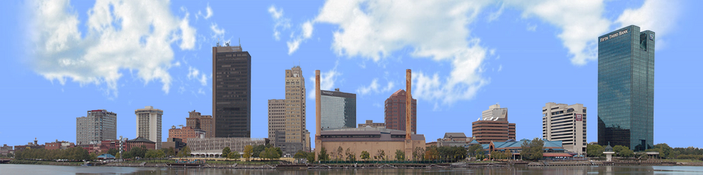 Toledo Skyline with River