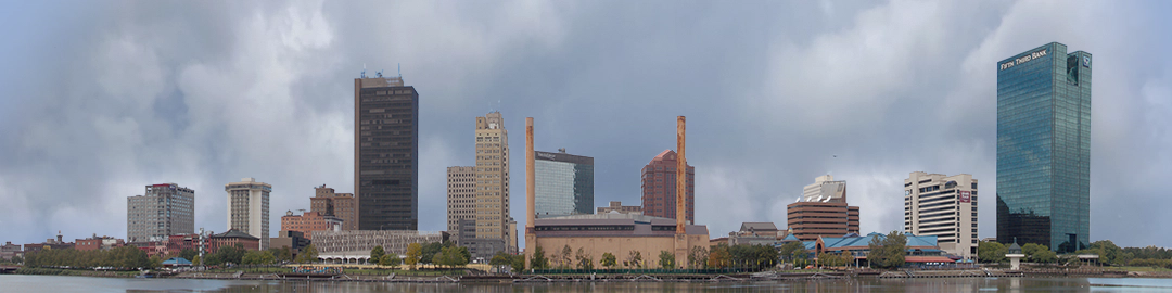 Toledo Skyline with River