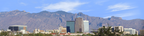 Tucson Arizona Skyline from the South right