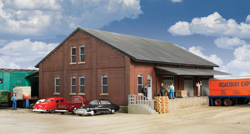 2954 Brick Freight House HO