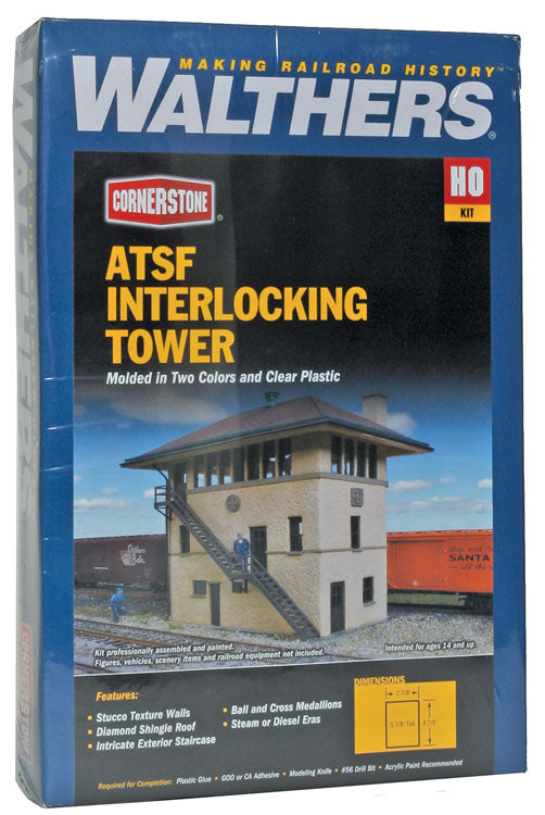 2983 Santa Fe Interlocking Tower HO