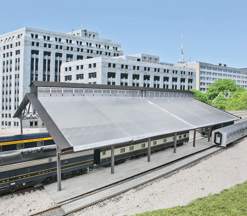 2984 Train Shed with Clear Roof HO