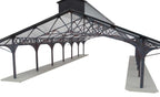2984 Train Shed with Clear Roof HO