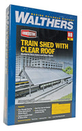2984 Train Shed with Clear Roof HO