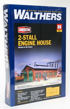 3007 2-Stall Enginehouse HO