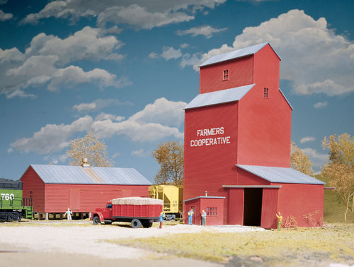 3036 Farmers Cooperative Rural Grain Elevator HO