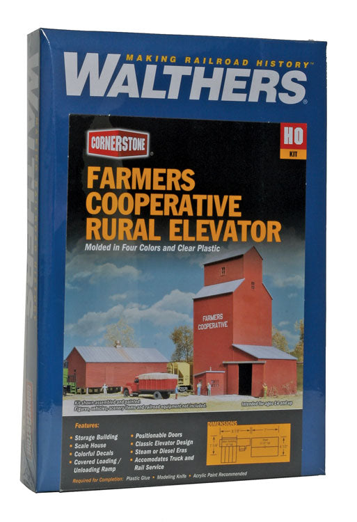 3036 Farmers Cooperative Rural Grain Elevator HO