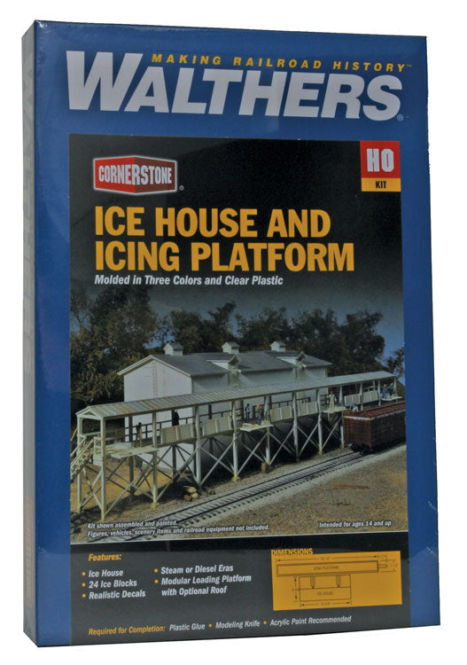 3049 Icehouse and Platform HO