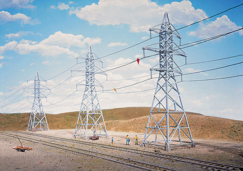 3121 High-Voltage Transmission Tower HO