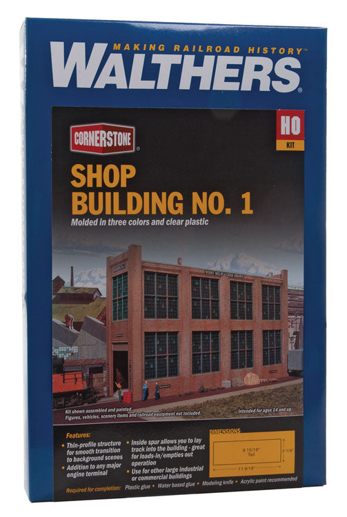 3165 Shop Building No.1 Background Building HO