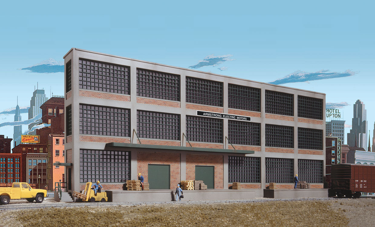 3172 Armstrong Electric Motors Background Building HO