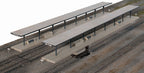 3175 Butterfly Style Station Platform Shelter HO