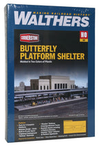 3175 Butterfly Style Station Platform Shelter HO