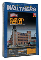 3178 River City Textiles Background Building HO