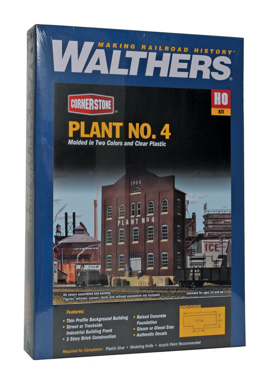 3183 Plant No. 4 Background Building HO