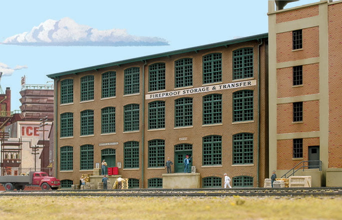3189 Fireproof Storage and Transfer Background Building HO