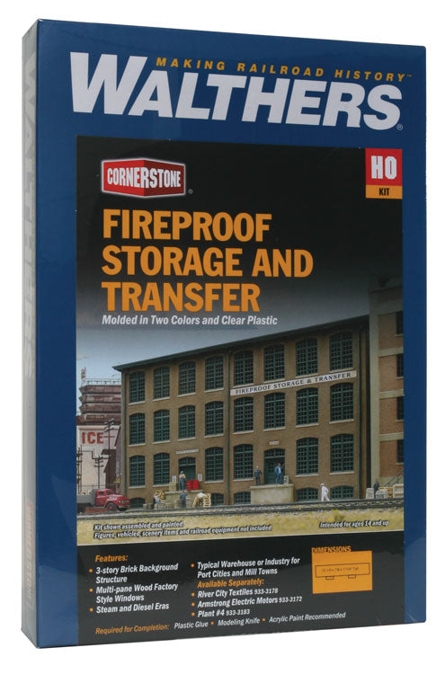 3189 Fireproof Storage and Transfer Background Building HO