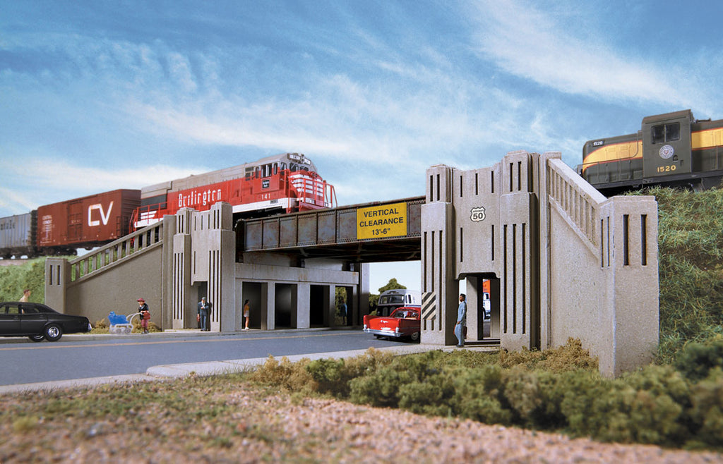 3190 Art Deco Highway Underpass HO
