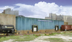 3192 Bud's Trucking Company Background Building HO